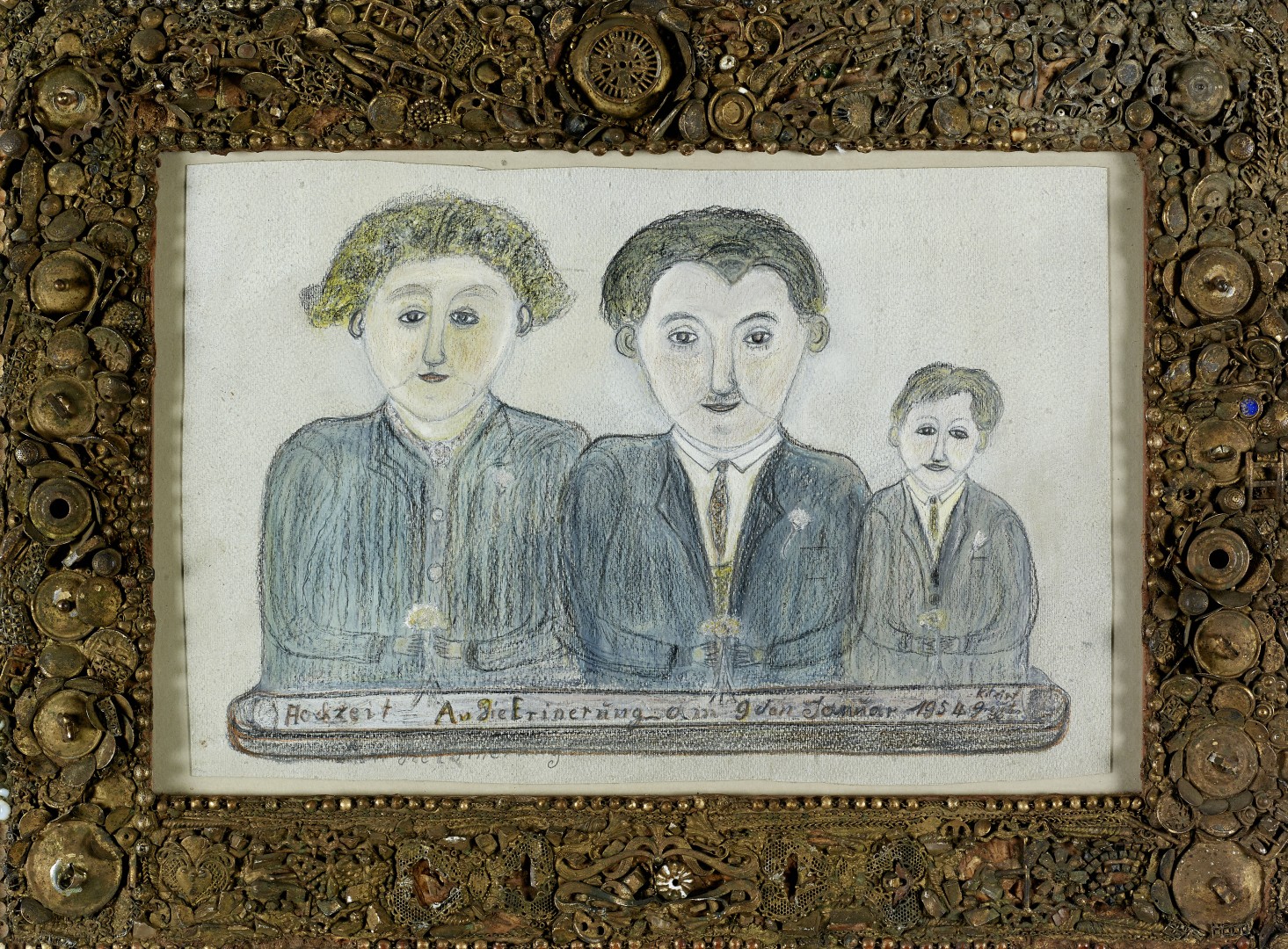«Hochzeit - An die Erinerung am 9den Januar 1954»