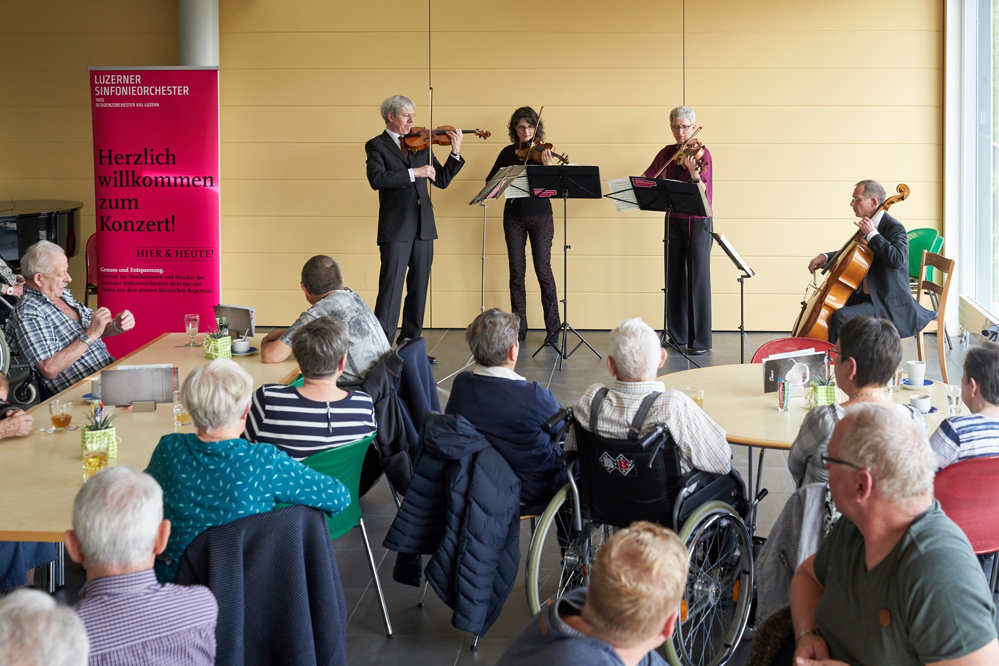 Luzerner Sonfonieorchester in Kammermusik-Formation