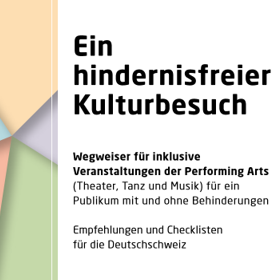 Titelseite des Wegweisers "Ein hindernisfreier Kulturbesuch"