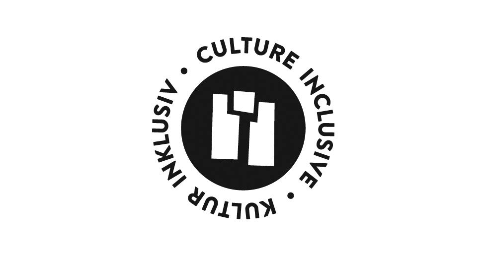 Das ist das Label Kultur inklusiv. Das ist das Label Kultur inklusiv.